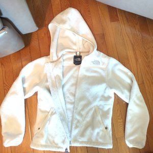 The North Face zip front jacket fleece sz xs